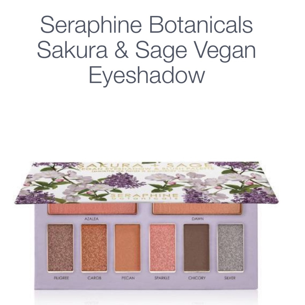 BRAND NEW Sakura + Sage - Vegan Eyeshadow & Blush Palette